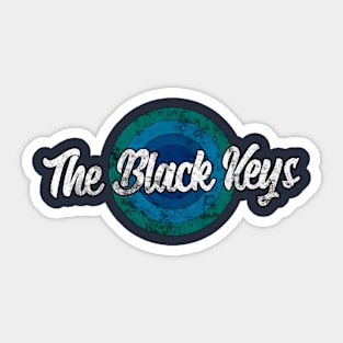 Vintage The Black Keys Sticker